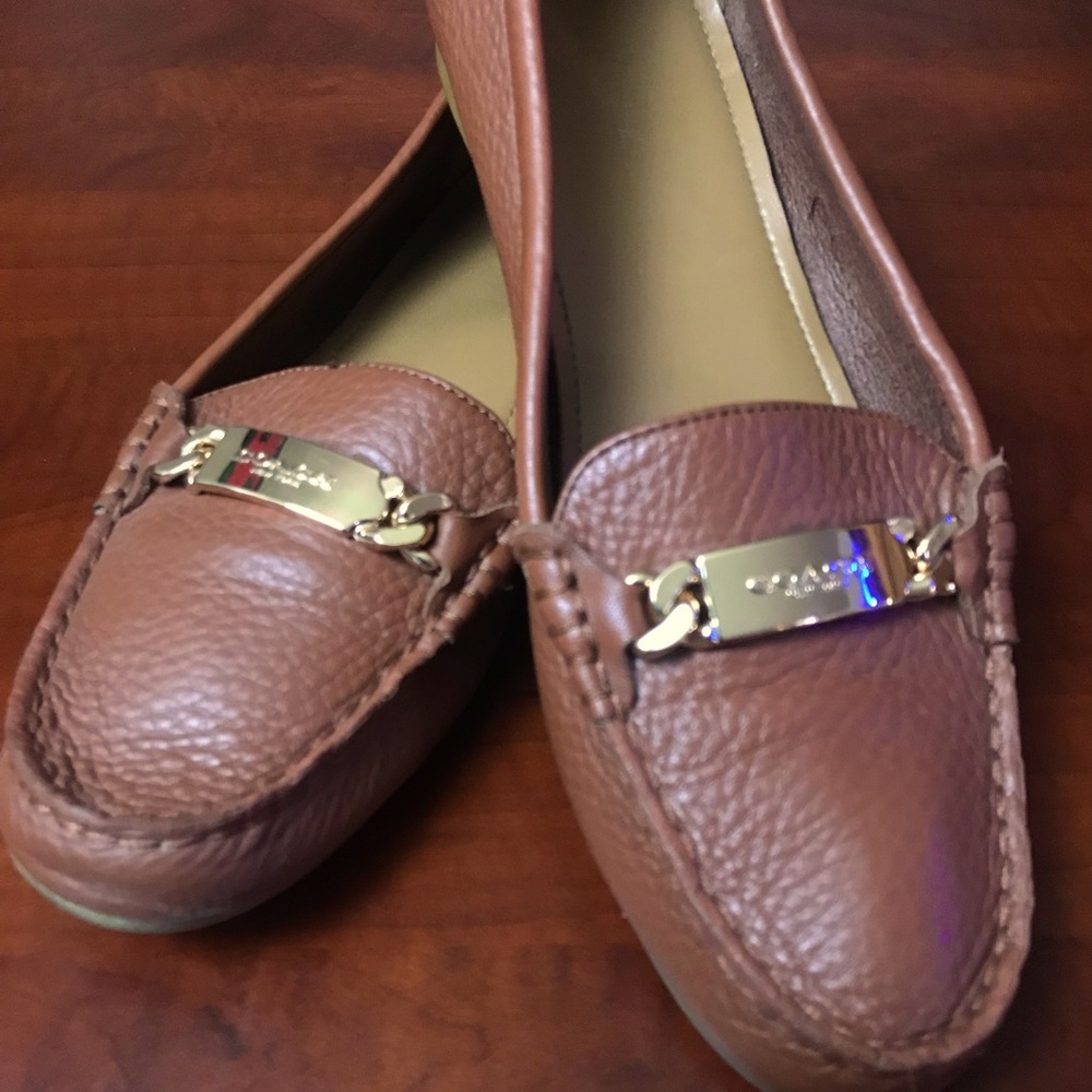 Coach Olive Flats